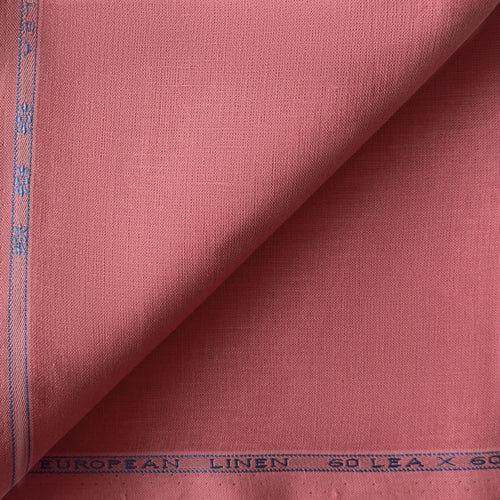 Bright Red 60 LEA Linen Fabric