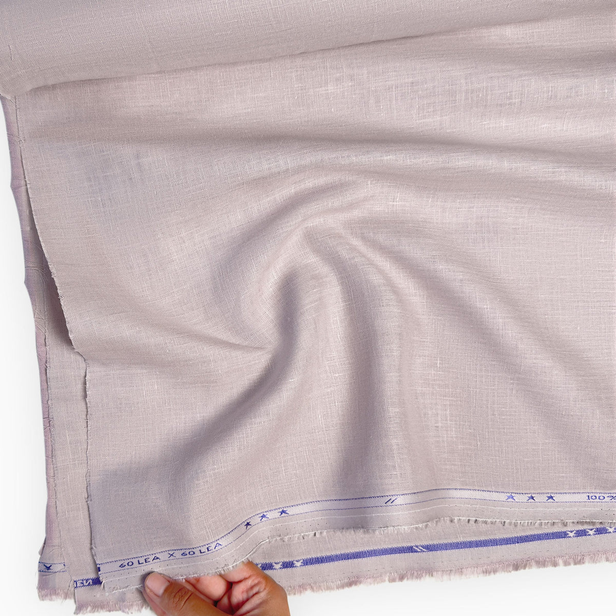 Dusty Lilac 60 LEA Linen Fabric