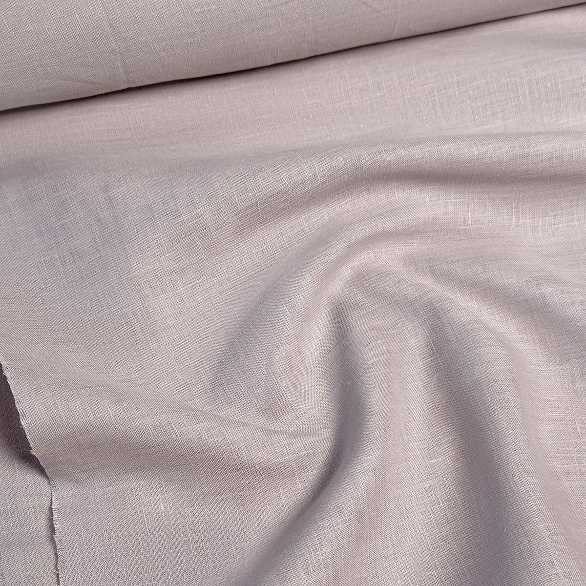 Dusty Lilac 60 LEA Linen Fabric