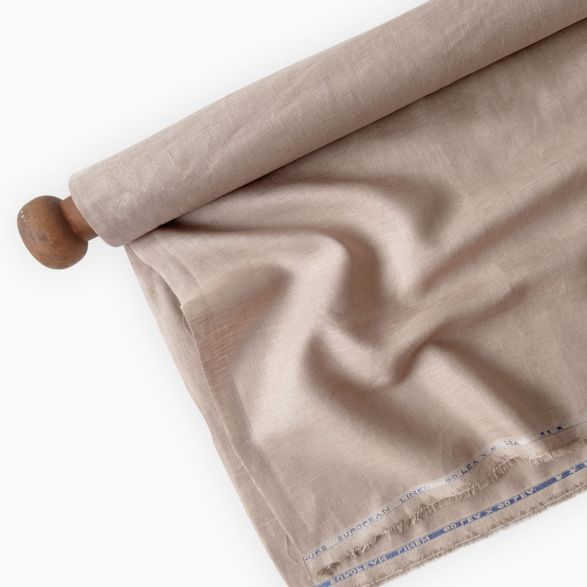 Dusty Rose 60 LEA Linen Fabric