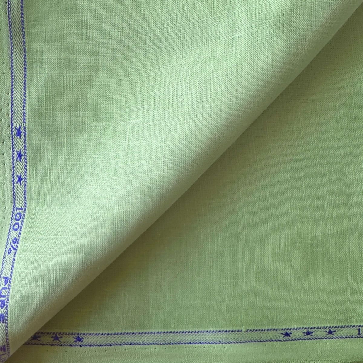 Light Olive Green 60 LEA Linen Fabric