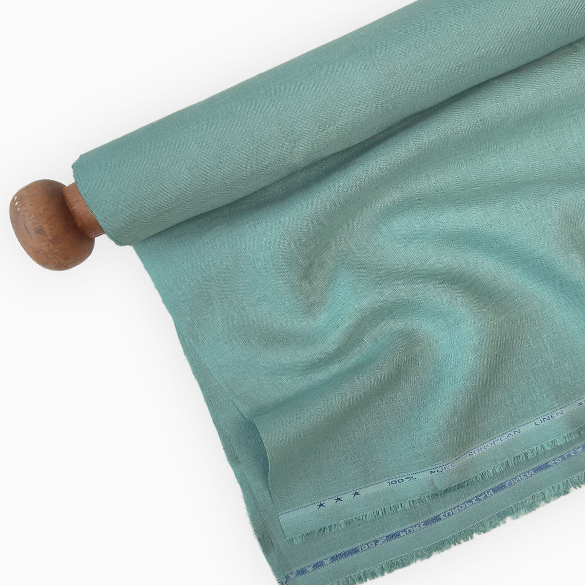 Light Sea Green 60 LEA Linen Fabric