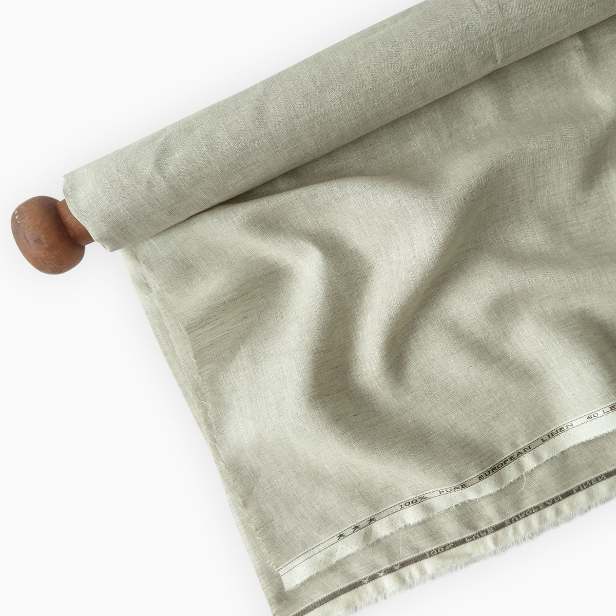 Natural Grey 60 LEA Linen Fabric