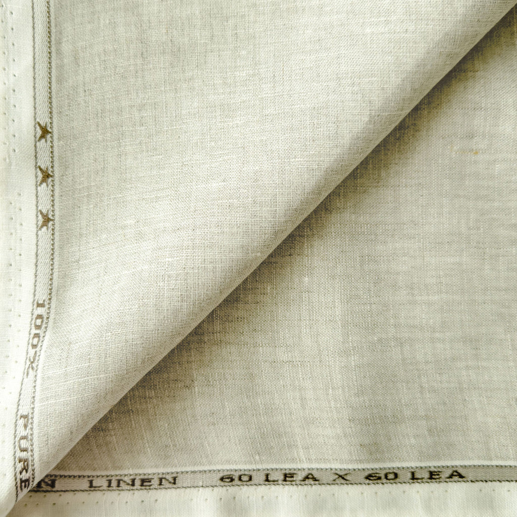Natural Grey 60 LEA Linen Fabric