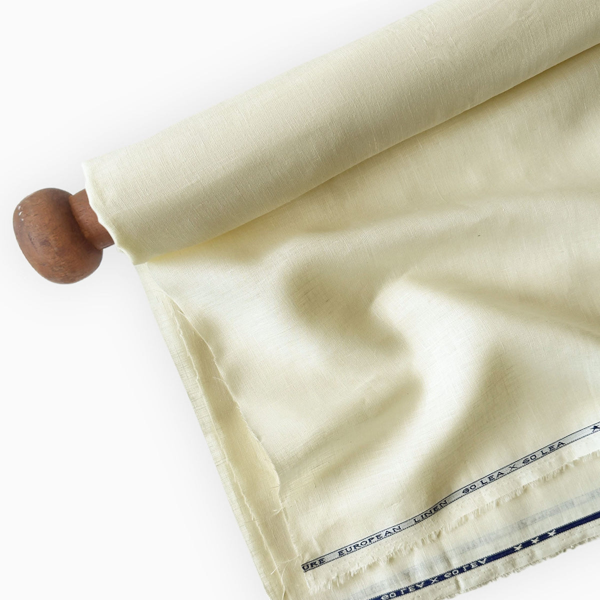 Off-White 60 LEA Linen Fabric