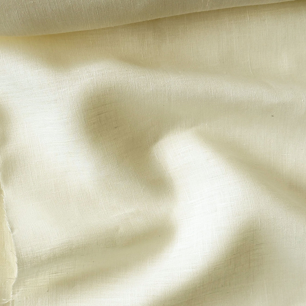 Off-White 60 LEA Linen Fabric