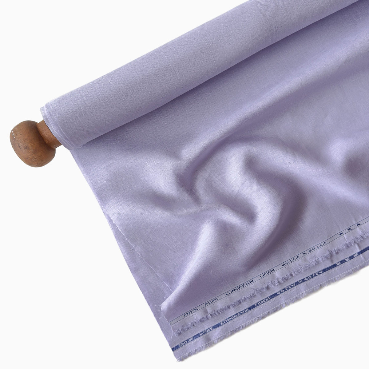 Pastel Lilac 60 LEA Linen Fabric