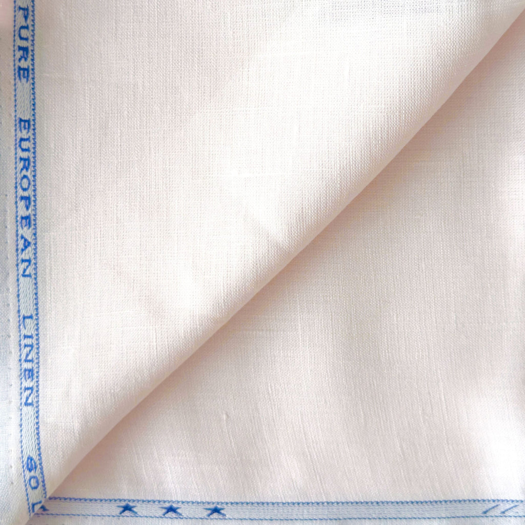Pastel Pink 60 LEA Linen Fabric