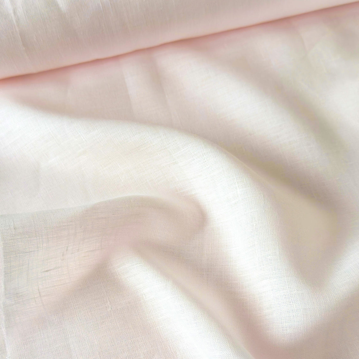 Pastel Pink 60 LEA Linen Fabric