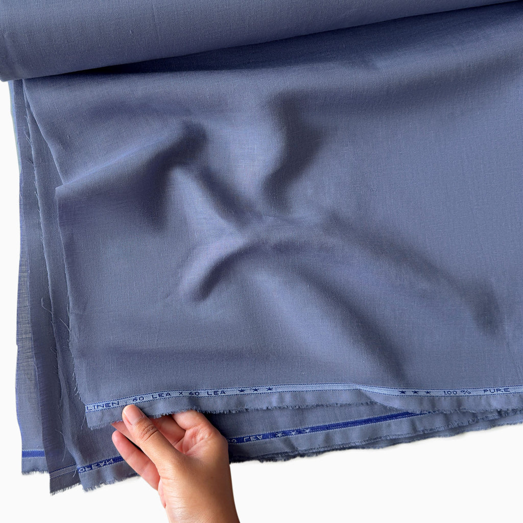 Persian Violet 60 LEA Linen Fabric