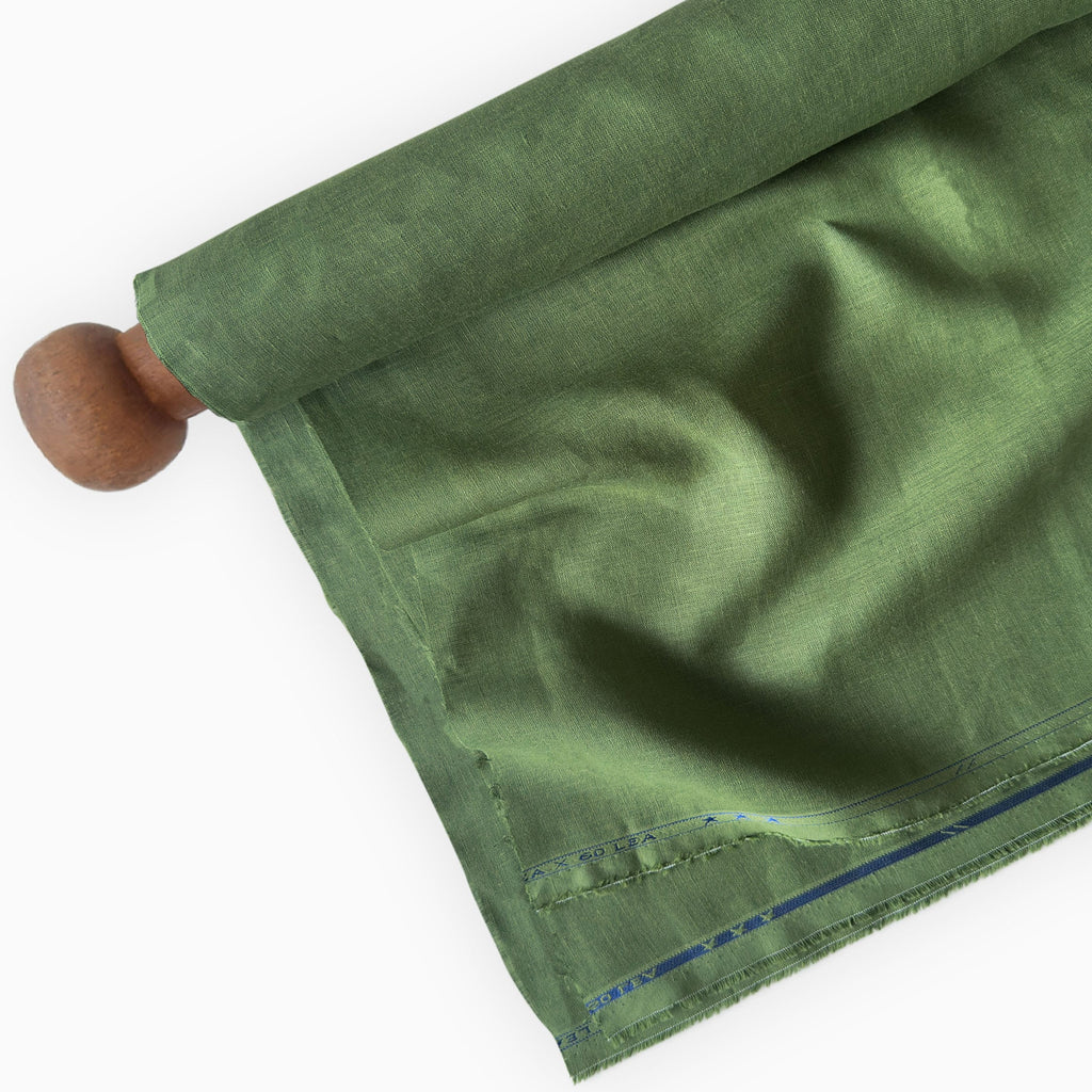 Sage Green 60 LEA Linen Fabric