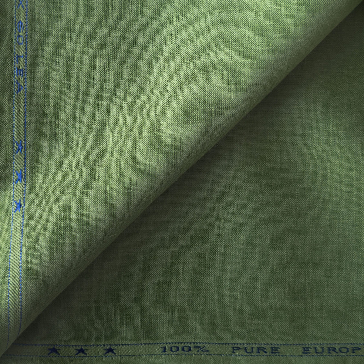 Sage Green 60 LEA Linen Fabric