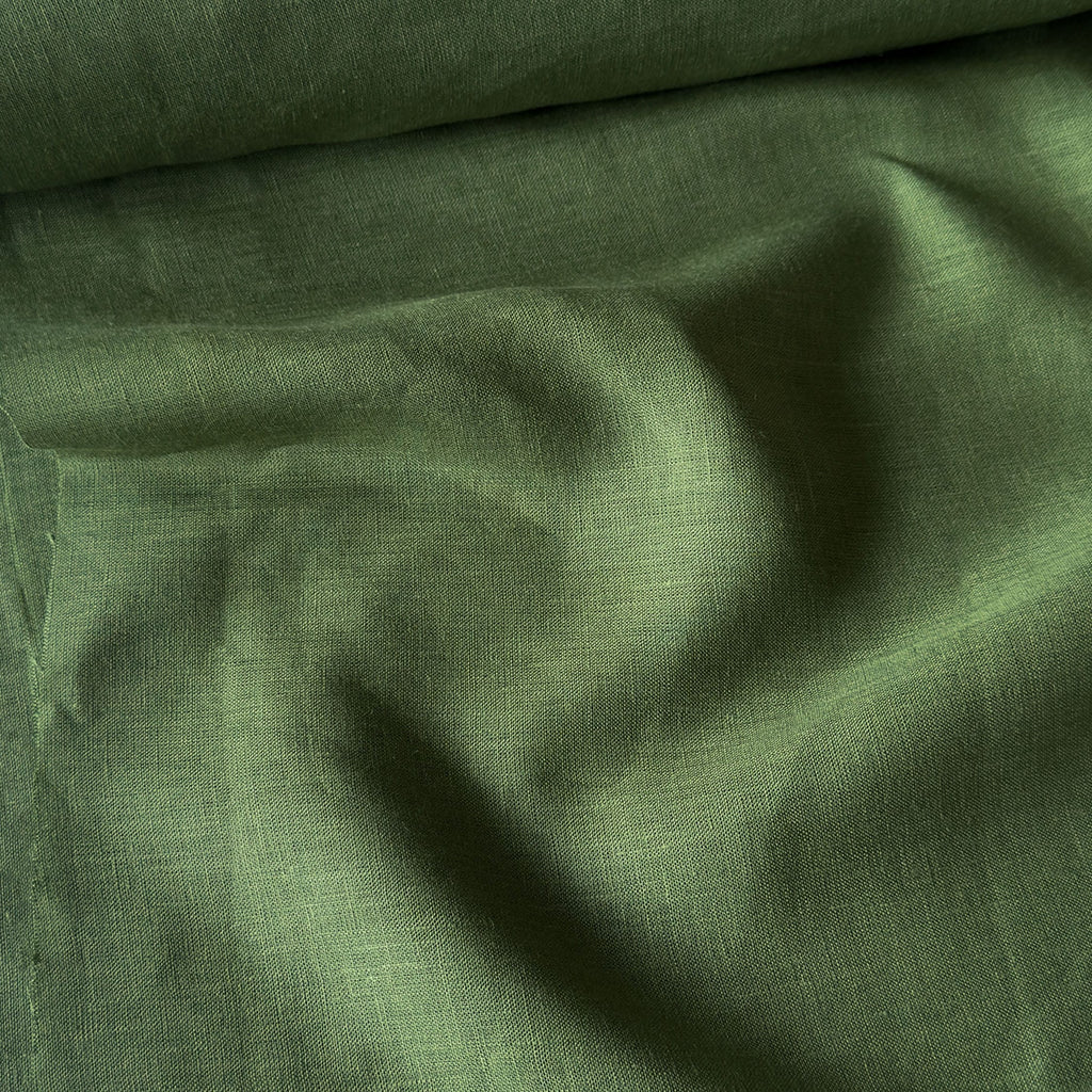 Sage Green 60 LEA Linen Fabric
