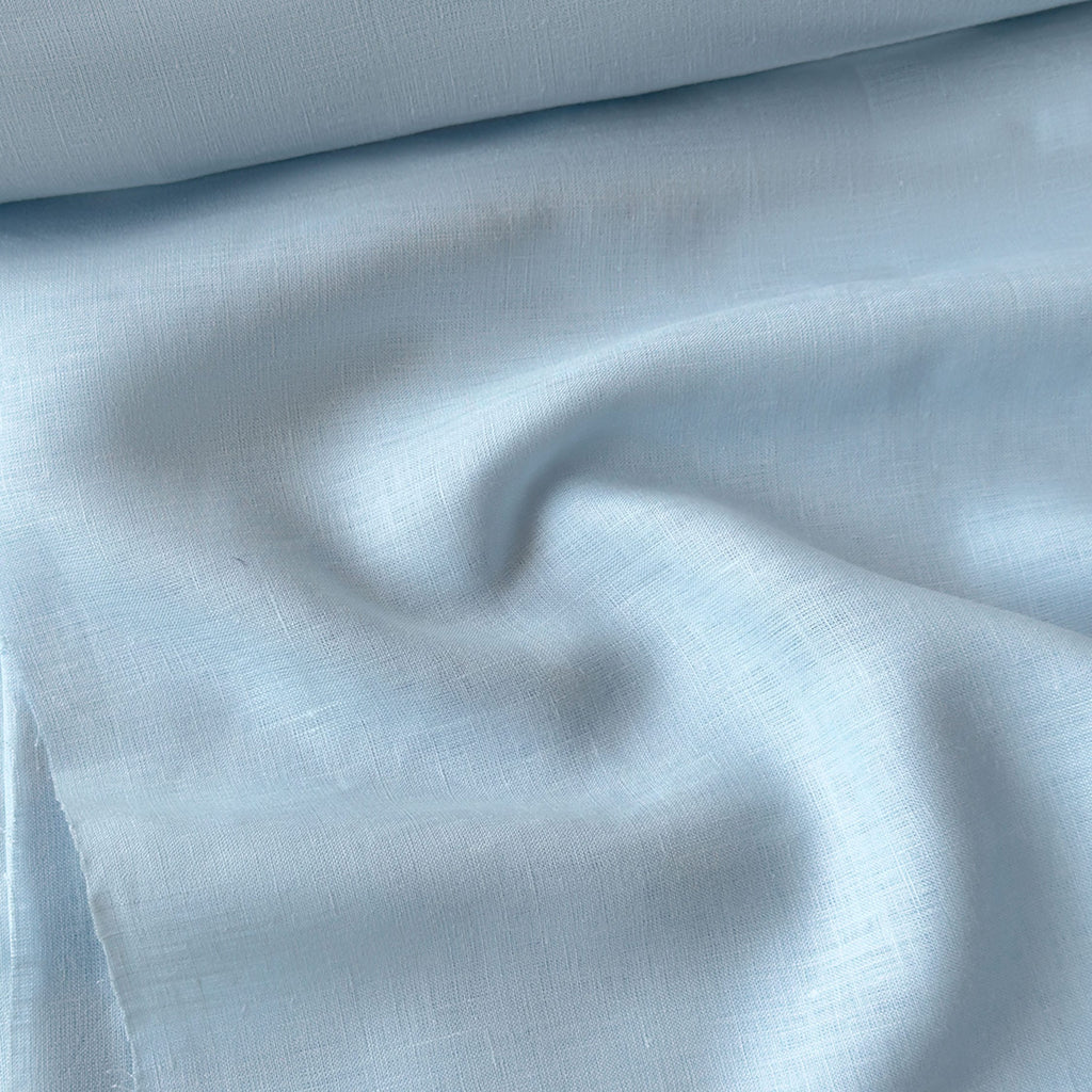 Sky Blue 60 LEA Linen Fabric