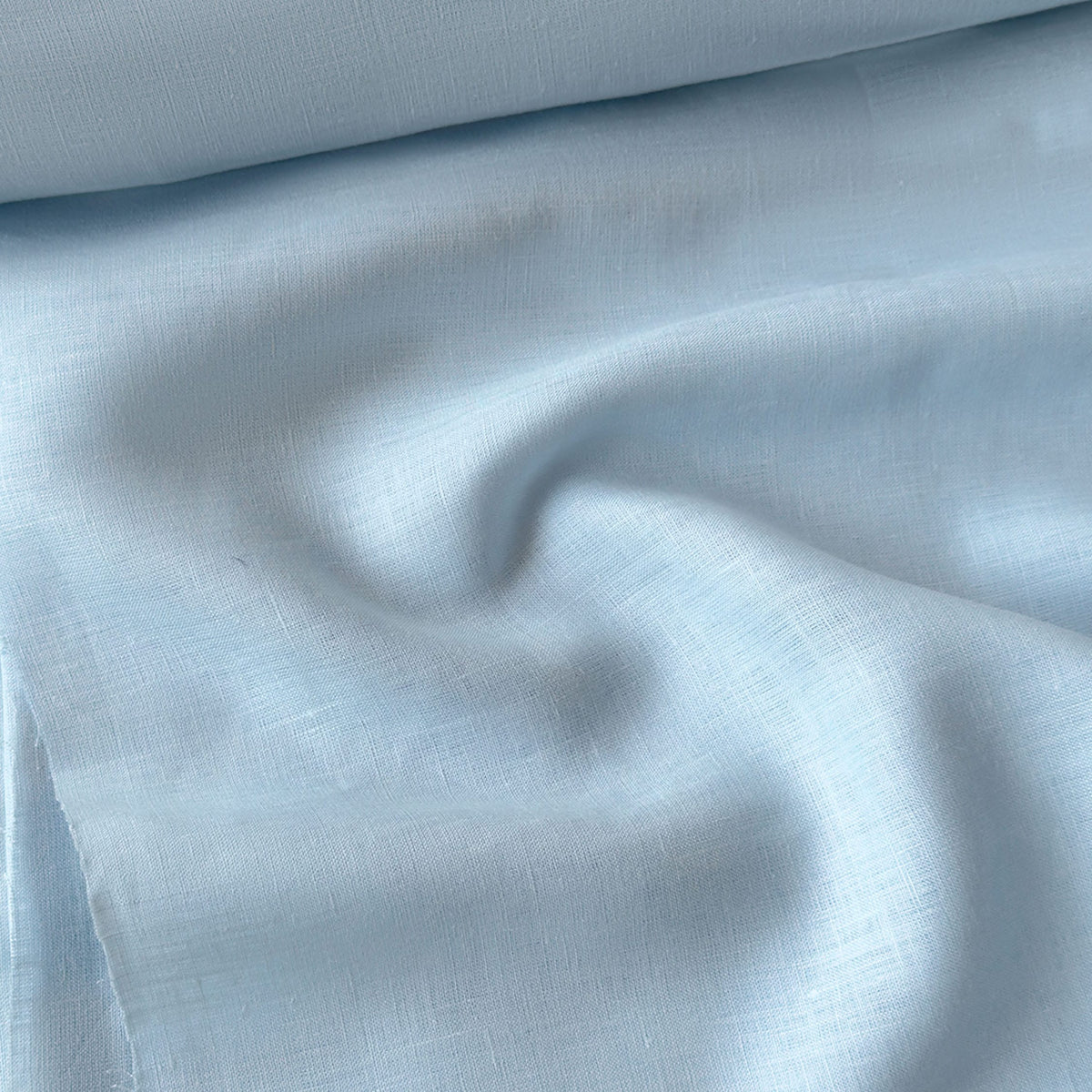 Sky Blue 60 LEA Linen Fabric