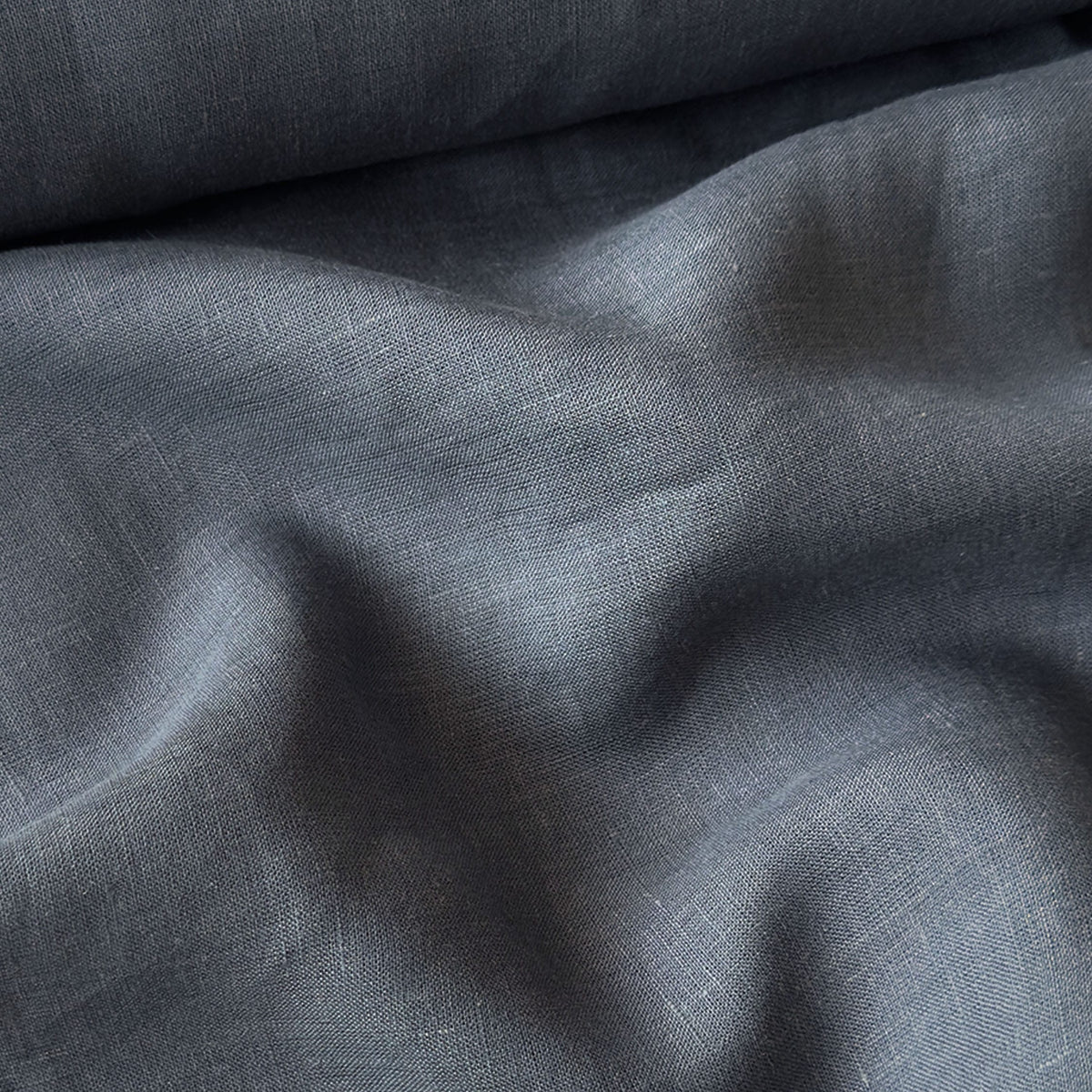 Slate Grey 60 LEA Linen Fabric
