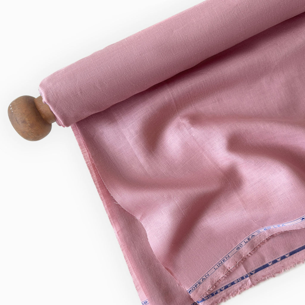 Soft Pink 60 LEA Linen Fabric