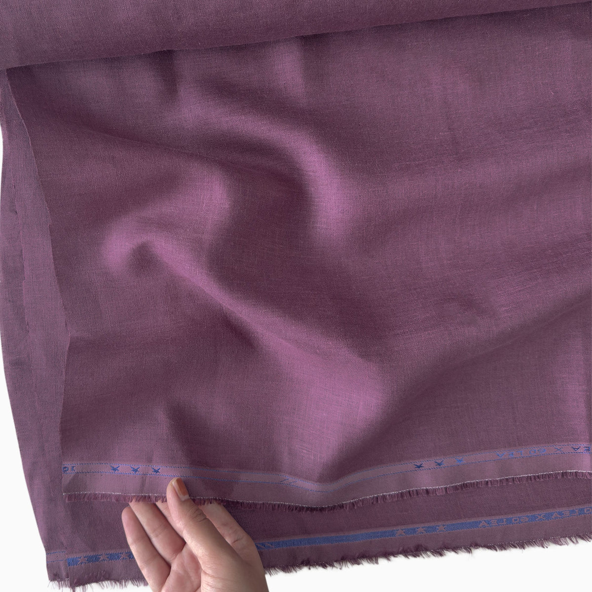 Wine 60 LEA Linen Fabric