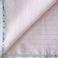 Light Pink & Beige Stripes 60 LEA Linen Fabric