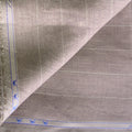 Rose Brown & Beige Stripes 60 LEA Linen Fabric