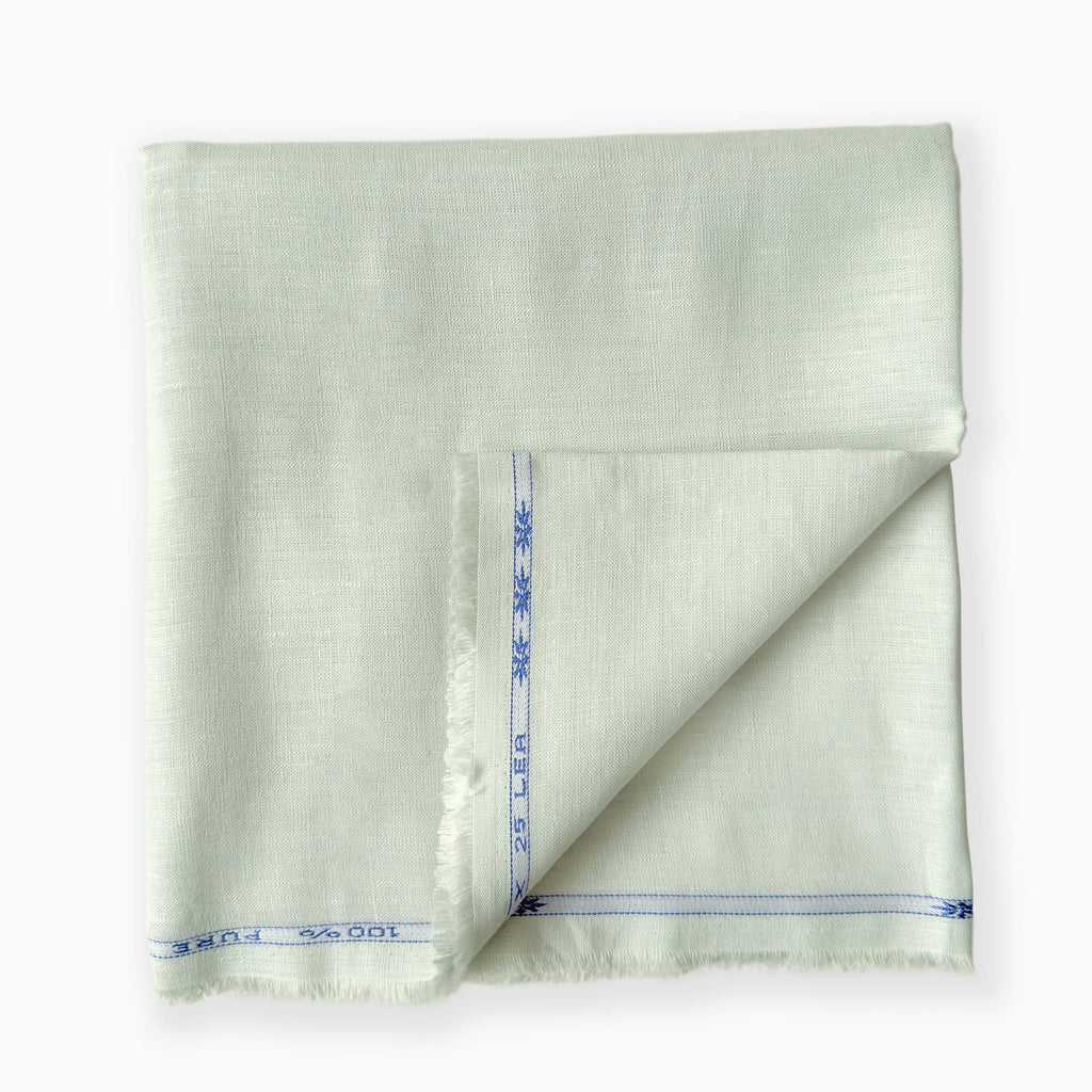 Ash Grey 25 LEA Pure Linen Fabric
