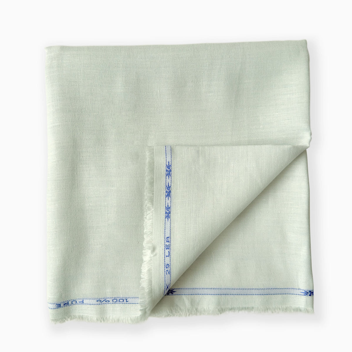 Ash Grey 25 LEA Pure Linen Fabric