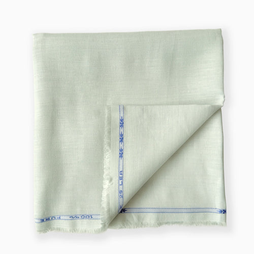 Ash Grey 25 LEA Pure Linen Fabric