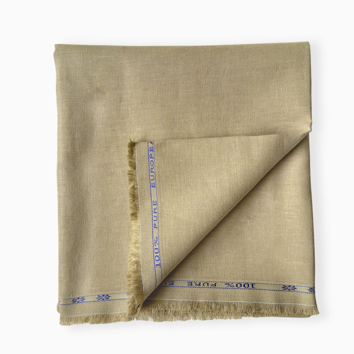 Earthy Brown 25 LEA Linen Fabric