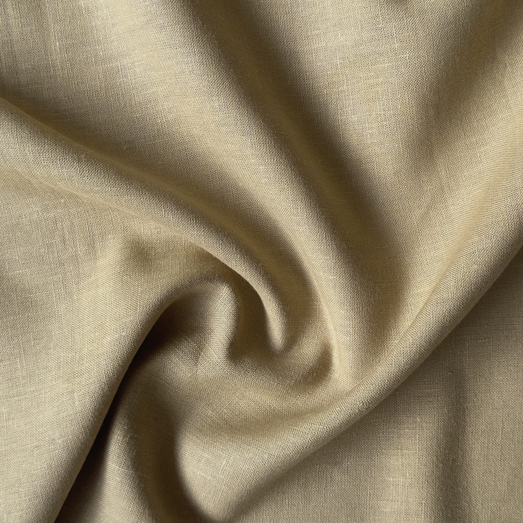 Earthy Brown 25 LEA Linen Fabric