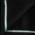 Jade Black 25 LEA Linen Fabric
