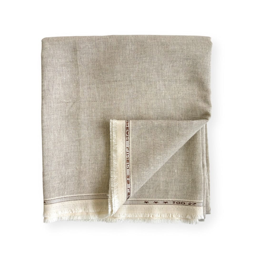 Natural Grey 25 LEA Linen Fabric
