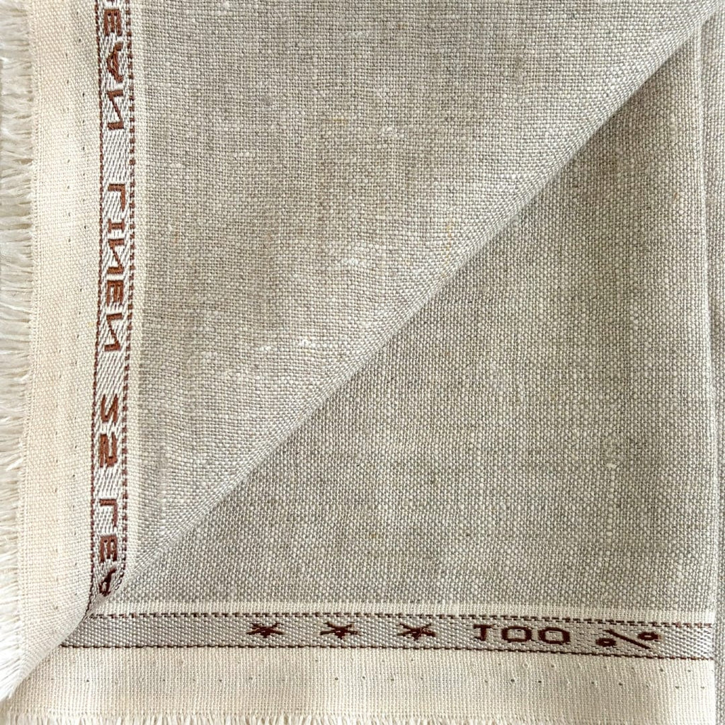 Natural Grey 25 LEA Linen Fabric