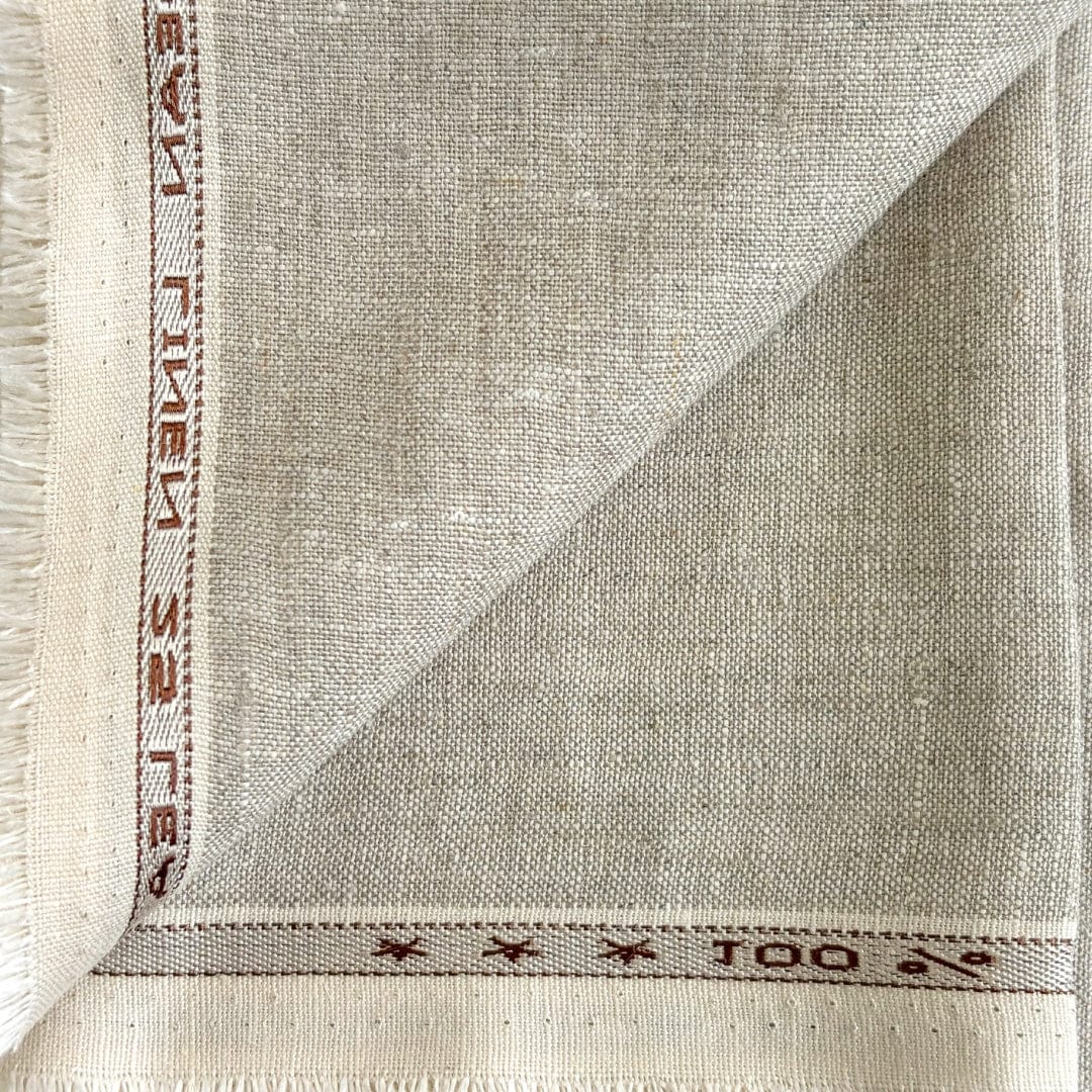 Natural Grey 25 LEA Linen Fabric