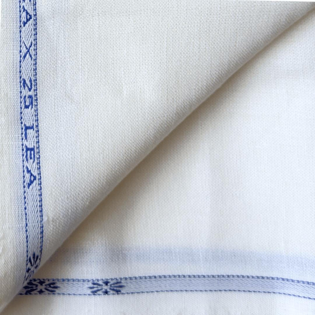 Off-White 25 LEA Linen Fabric