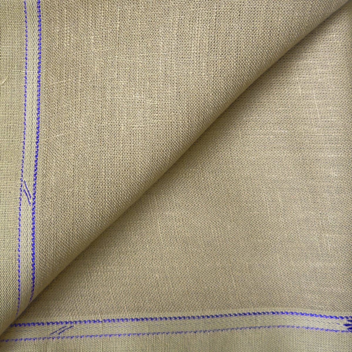 Oxford Tan 25 LEA Pure Linen Fabric