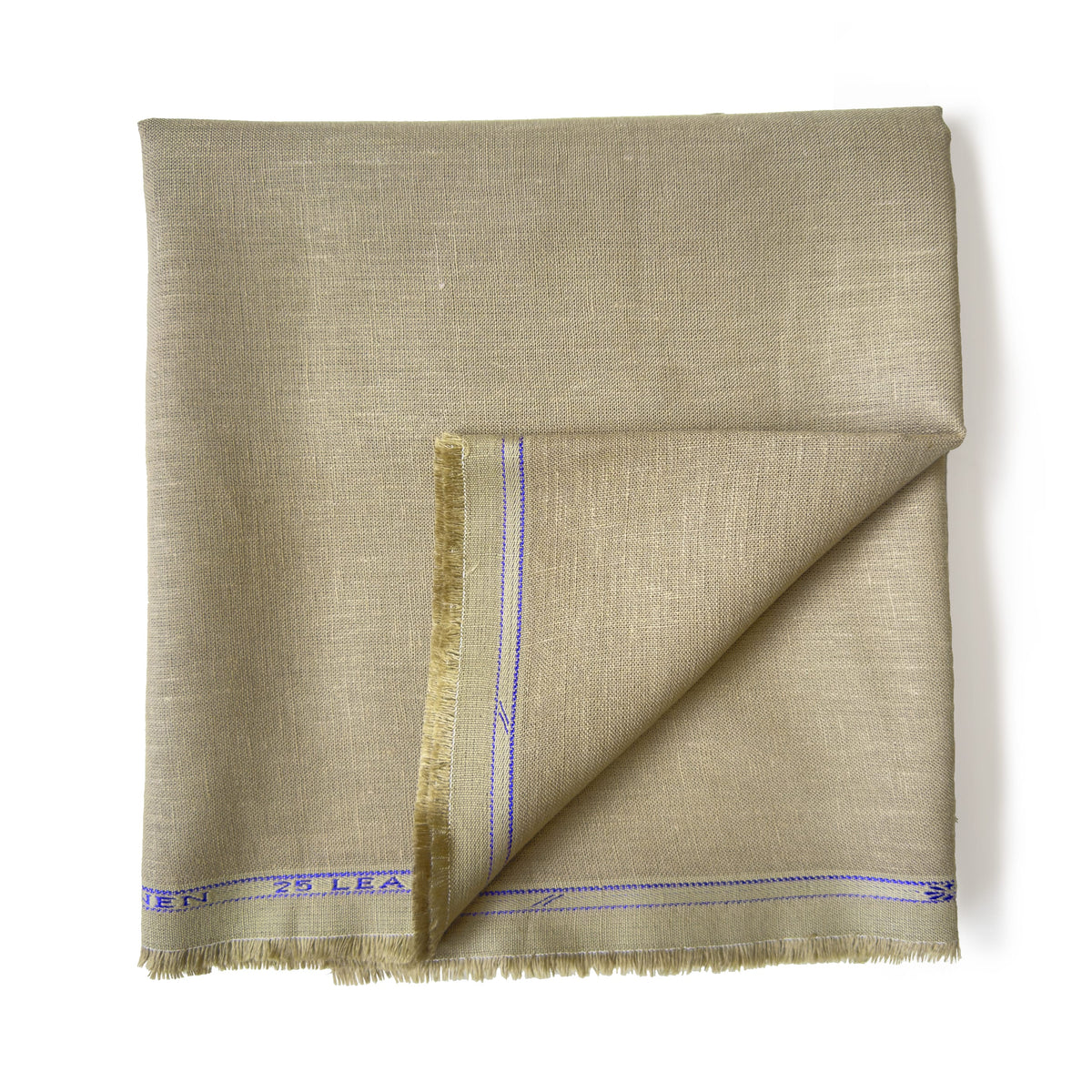 Oxford Tan 25 LEA Pure Linen Fabric