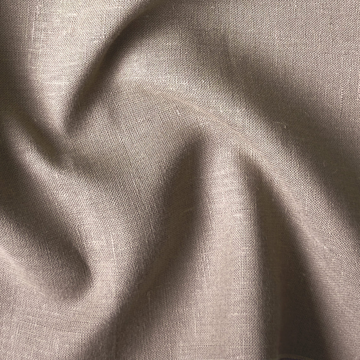 Rose Brown 25 LEA Linen Fabric
