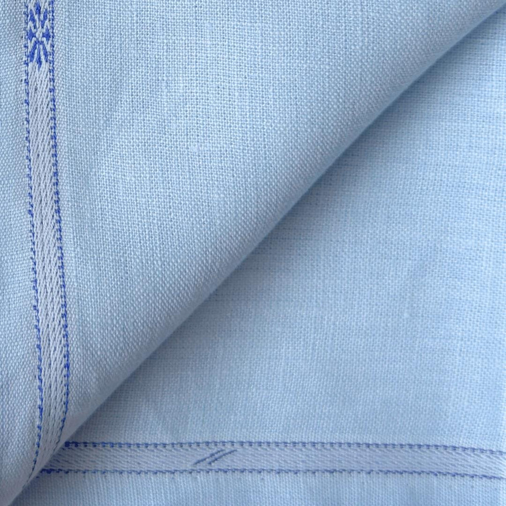 Sky Blue 25 LEA Linen Fabric