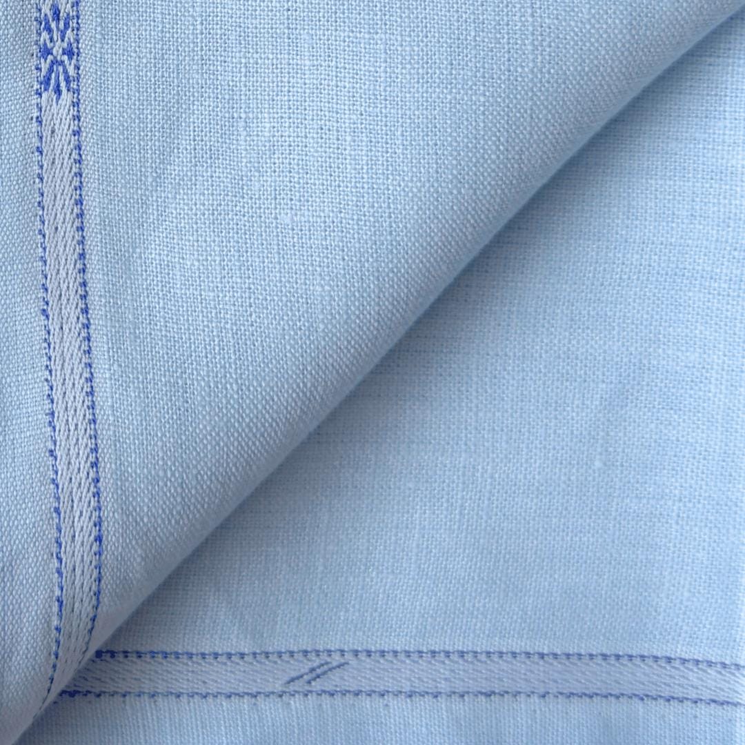 Sky Blue 25 LEA Linen Fabric